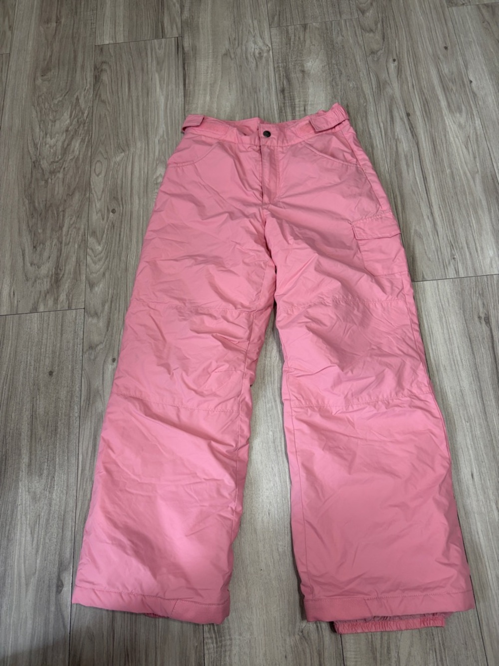 Kids Pink Snow Pants - Lightweight Insulated Bottoms